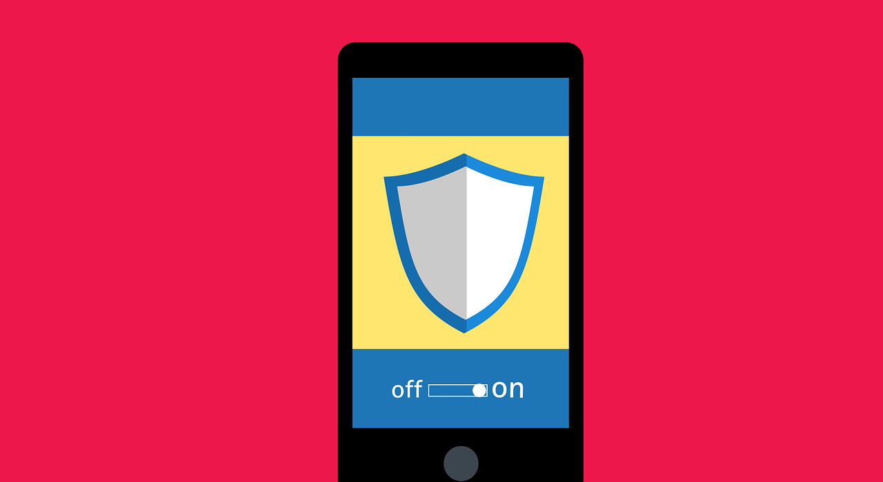 Free cyber security phone login vector