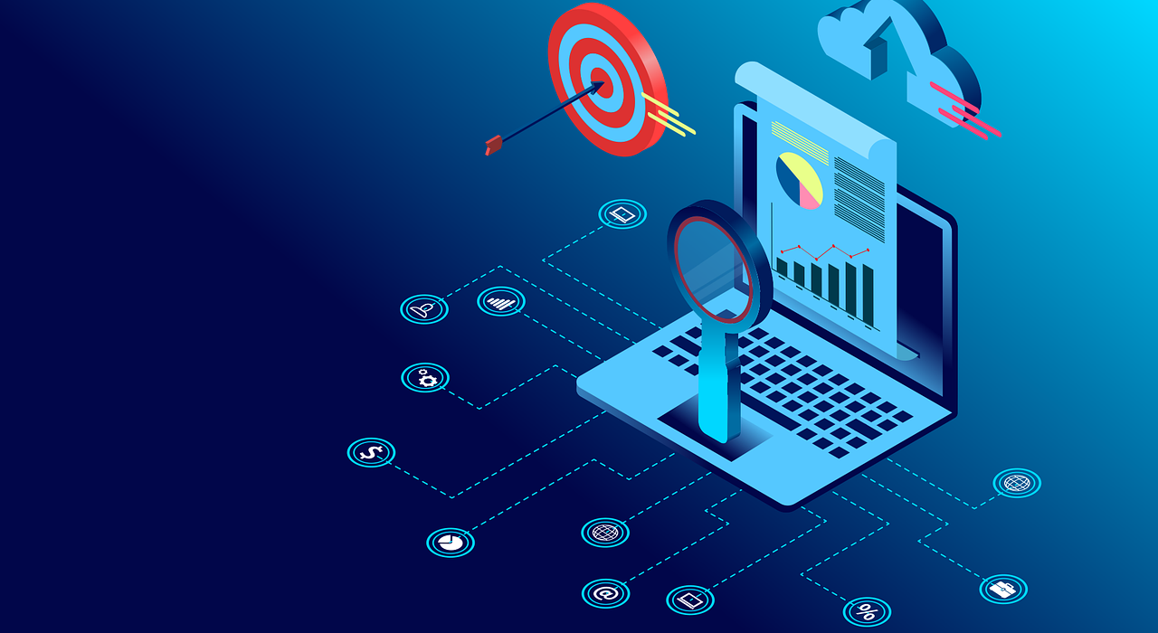 Free computer data digital vector