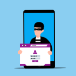 Free phishing scam website vector