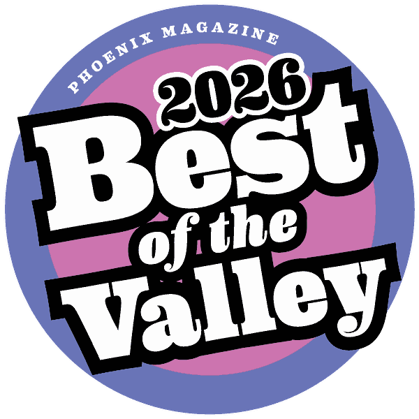 Phoenix Magazine Best of the Valley 2026 badge