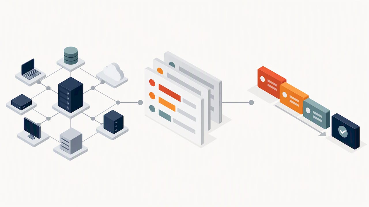 Three HIPAA compliance deliverables organized