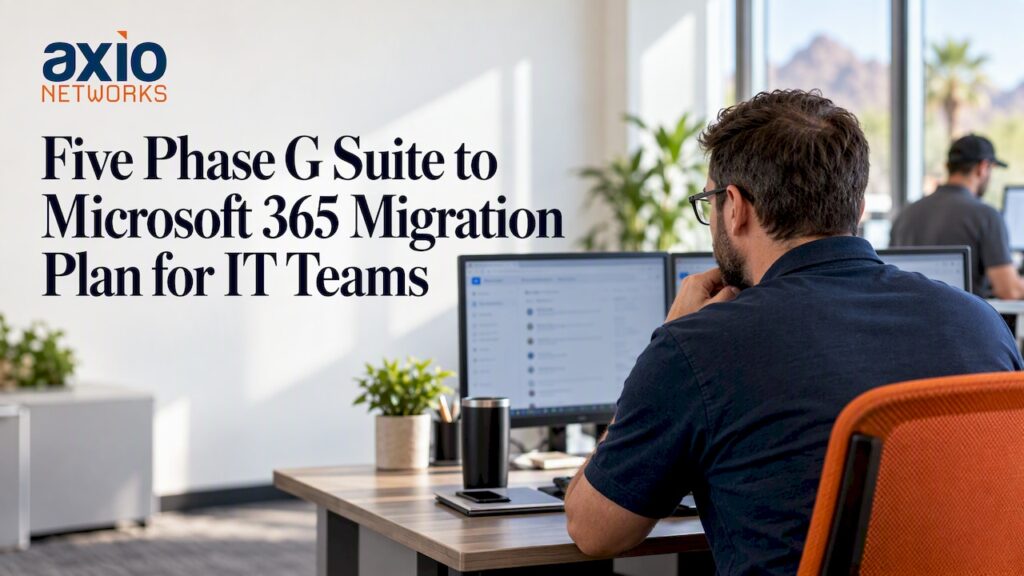 IT team planning cloud migration