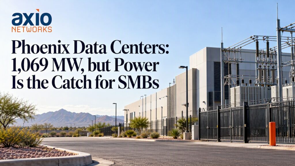 Phoenix data center beside electrical substation